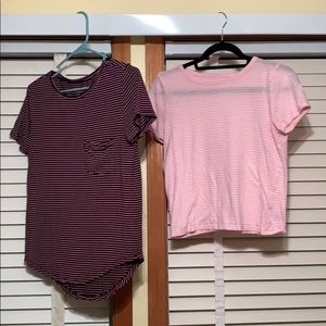 2 American Eagle Soft and Sexy T-shirts